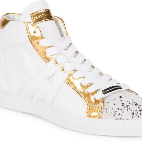 Alessandro Dell'acqua Women's White High-top - Picture 2 of 8